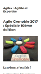 Mobile Screenshot of agilex.fr