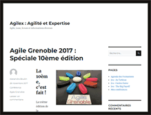 Tablet Screenshot of agilex.fr