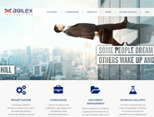 Tablet Screenshot of agilex.it